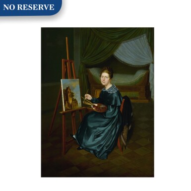 View full screen - View 1 of Lot 91. Portrait of the artist's wife, Mme. Combette.