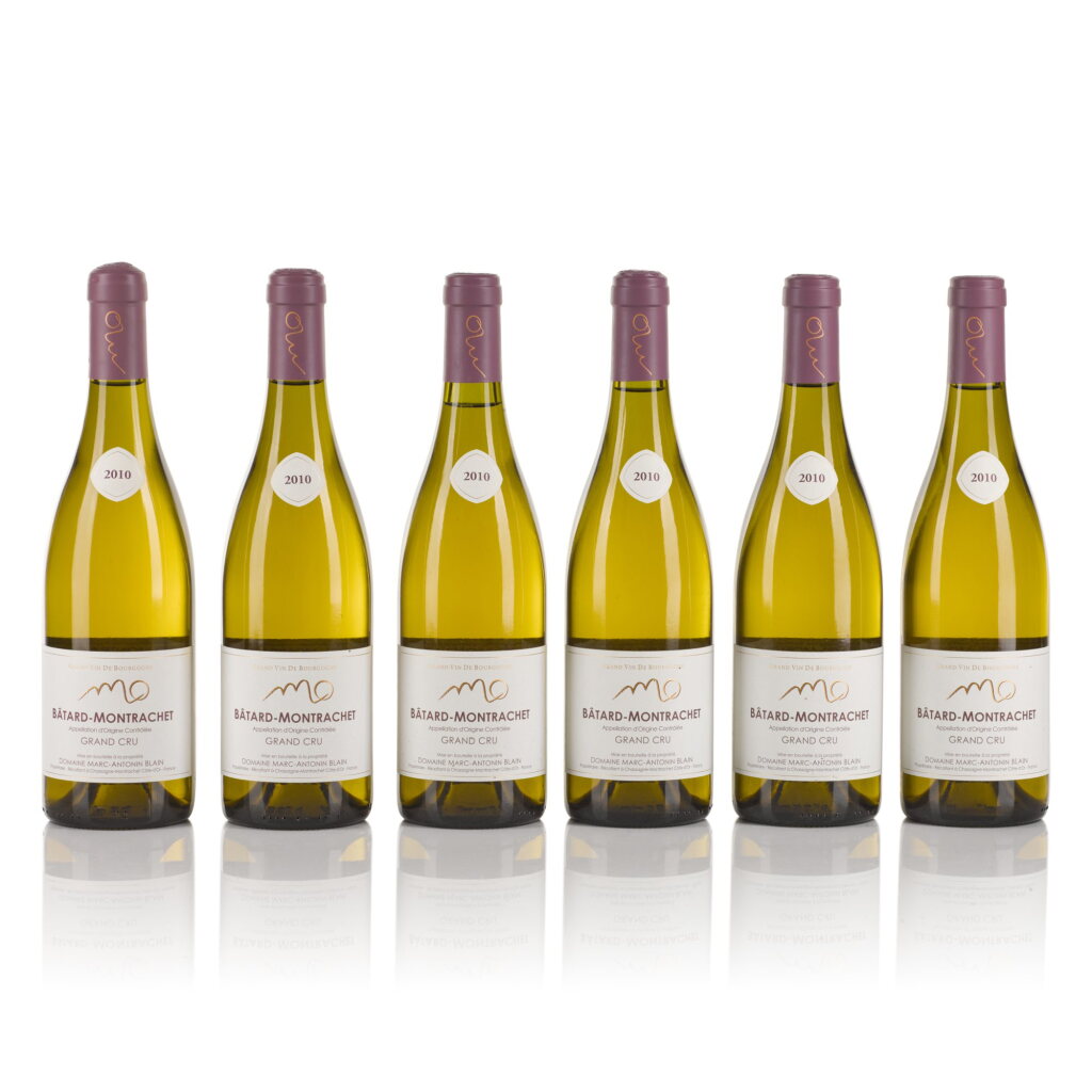 View full screen - View 1 of Lot 521. Bâtard Montrachet 2010 Marc-Antonin Blain (12 BT).