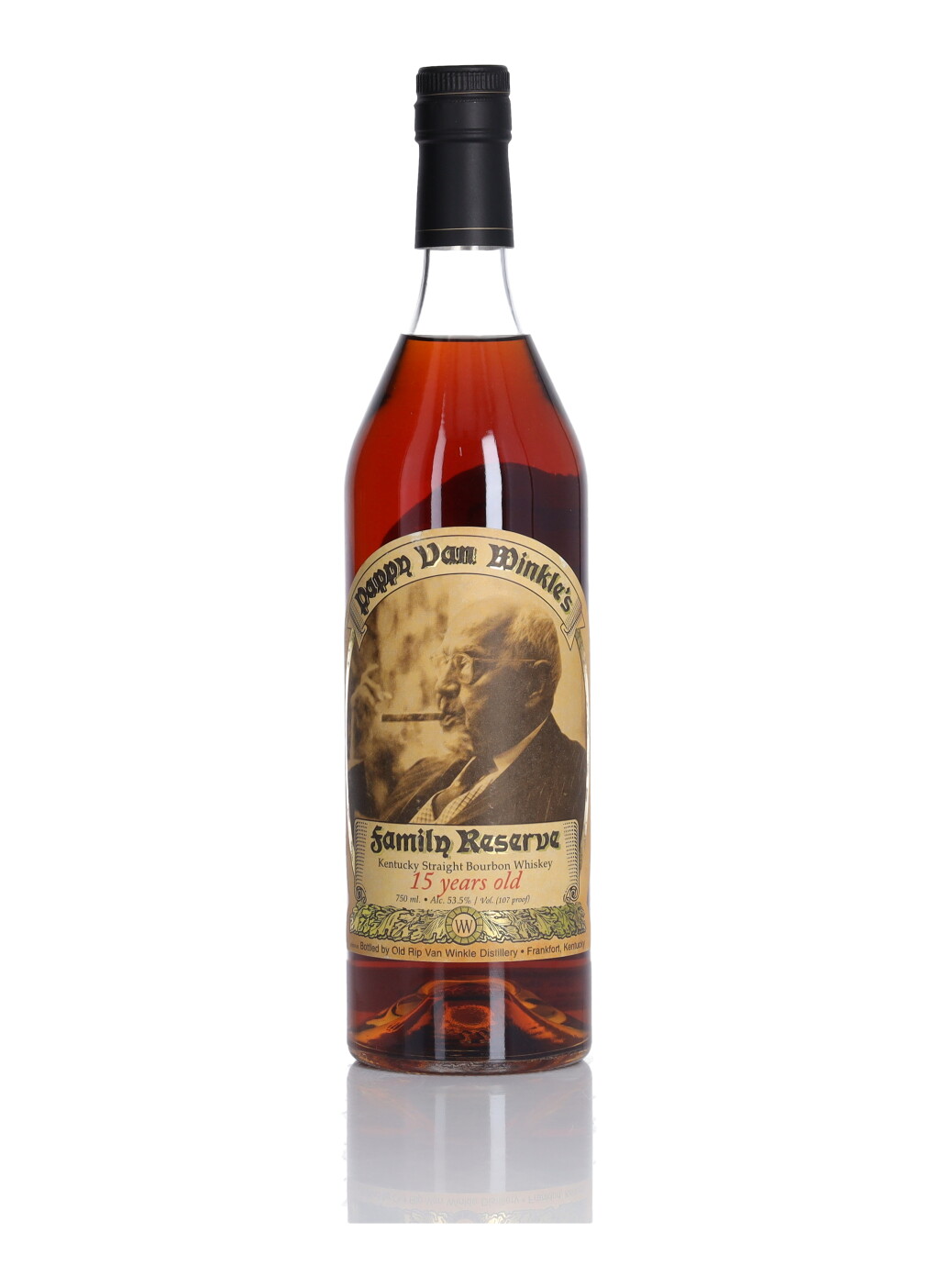 View full screen - View 1 of Lot 158. Pappy Van Winkle's 15 Year Old Family Reserve 107 Proof NV (1 Bottle 75cl).