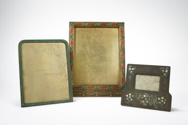 View full screen - View 1 of Lot 22. Group of Three Photograph Frames.