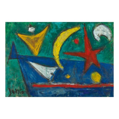 View full screen - View 1 of Lot 49. MARCEL JANCO | VOÛTE CÉLESTE.