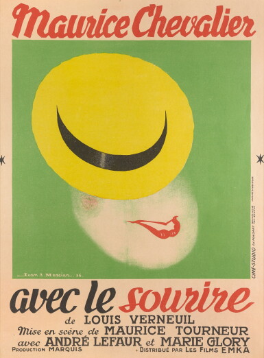 View full screen - View 1 of Lot 117. Avec le Sourire / With a Smile (1936).