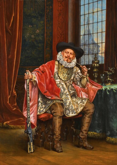 View full screen - View 1 of Lot 131. Une bonne pipe.