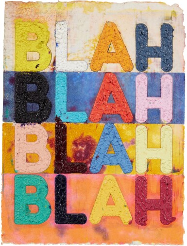 View full screen - View 1 of Lot 92. Blah Blah Blah.