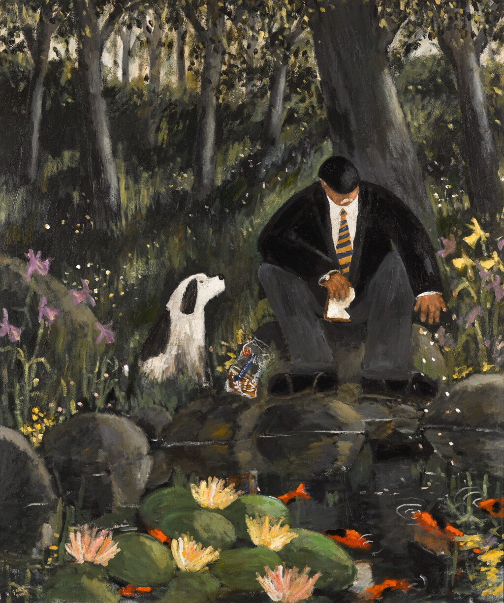 View full screen - View 1 of Lot 31. GARY BUNT | THE LILY POND.