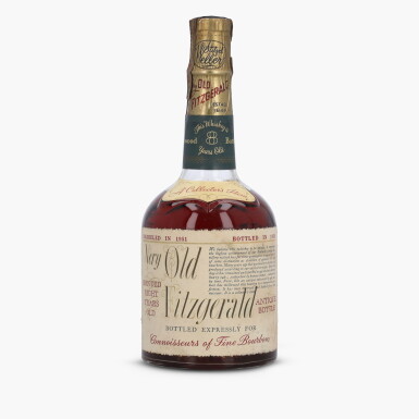 View full screen - View 1 of Lot 2500. Very Old Fitzgerald 8 Year Old Bottled In Bond 100 Proof 1951 (1 Bottle 4/5 Quart).