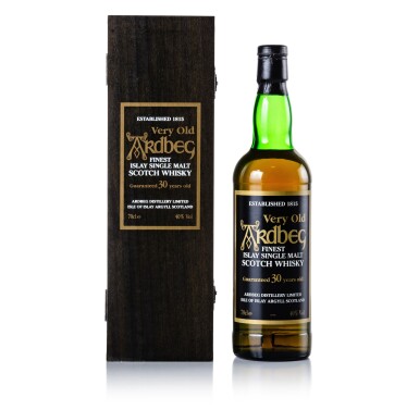 View full screen - View 1 of Lot 68. Ardbeg 30 Year Old 40.0 abv NV (1 BT 70cl).