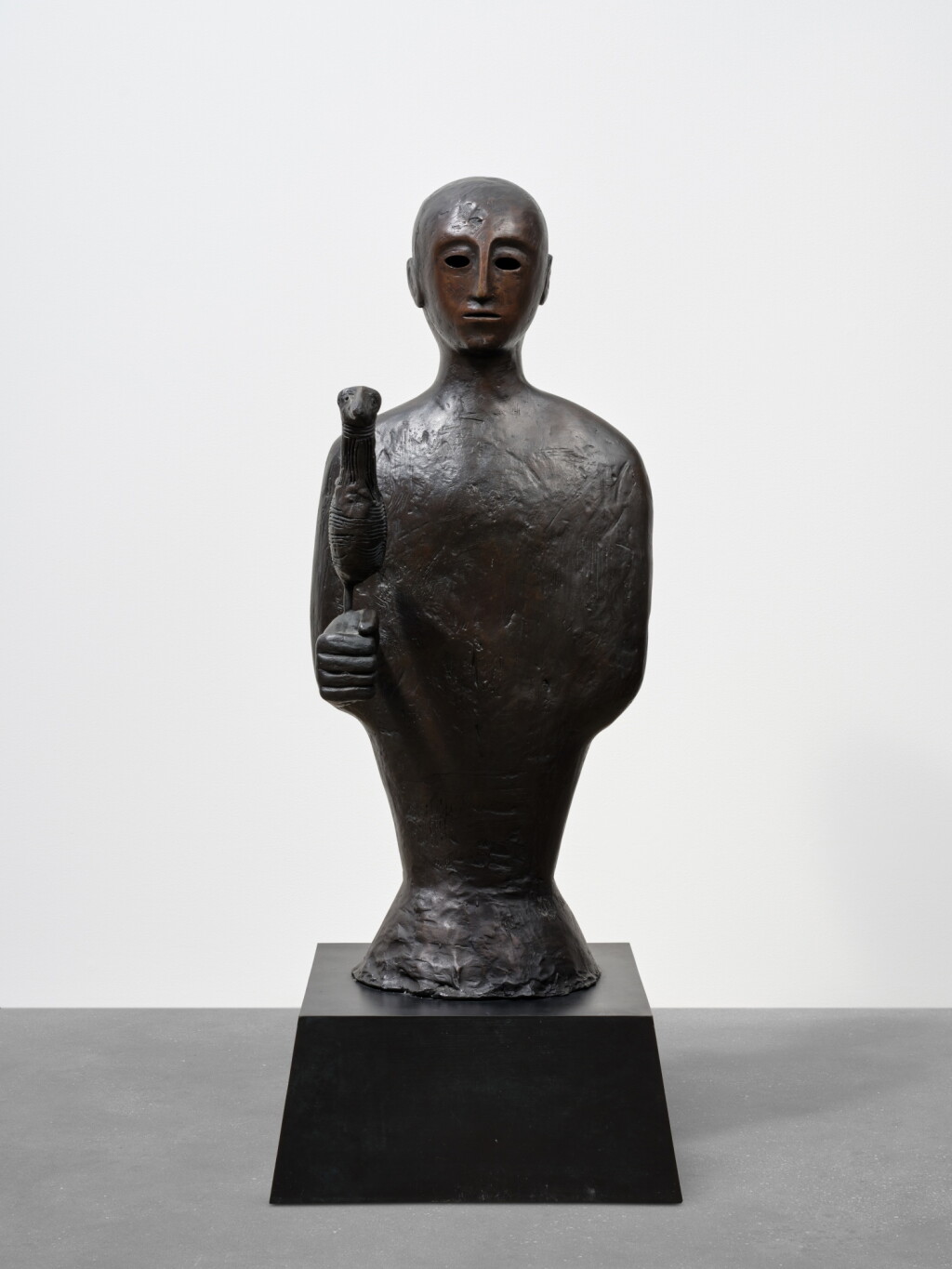 View full screen - View 1 of Lot 311. Figure with Bird.