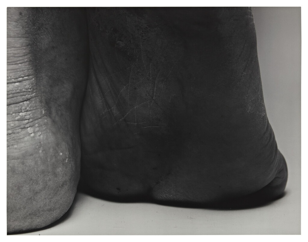 View full screen - View 1 of Lot 99. JOHN COPLANS | SELF PORTRAIT (HEEL, DARK SOLE).