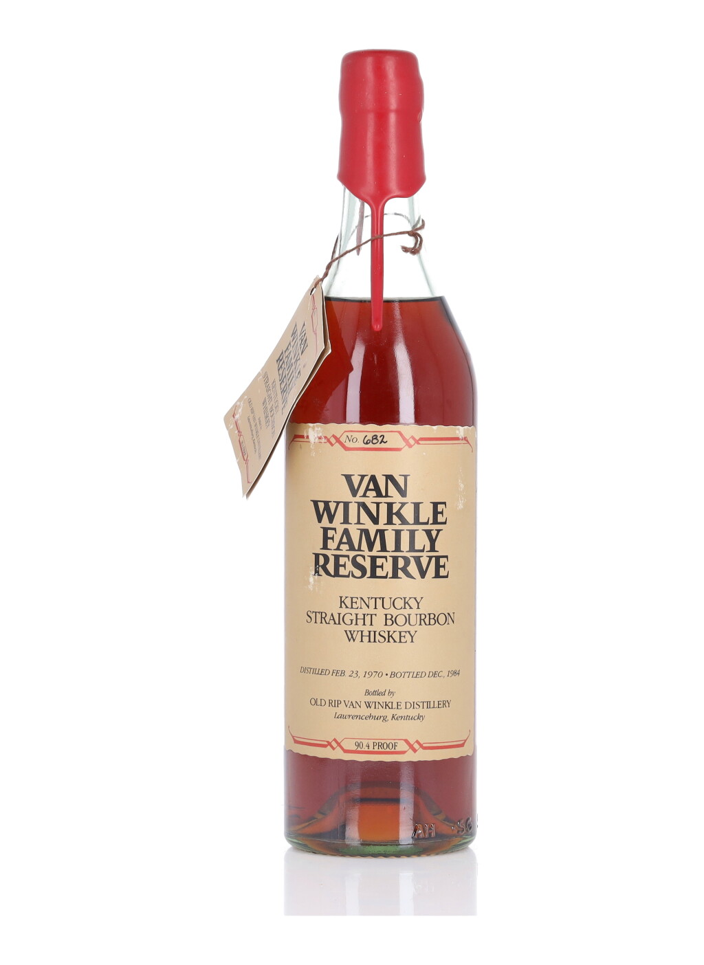 View full screen - View 1 of Lot 98. Van Winkle Family Reserve 14 Year Old 90.4 Proof 1970 (1 BT 75cl).