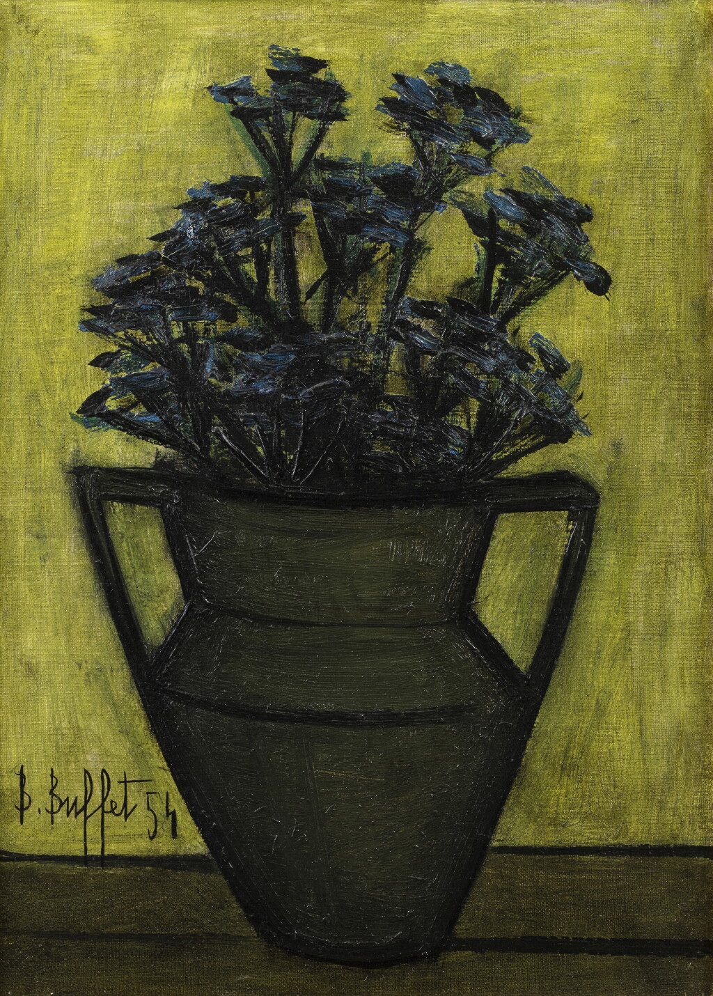 View full screen - View 1 of Lot 259. Fleurs des champs dans une cruche.