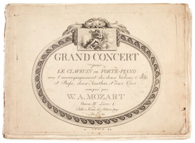 全螢幕檢視 - 查看41W. A. Mozart. First edition of the Piano Concerto in A. K. 414 (385p), 1785的1