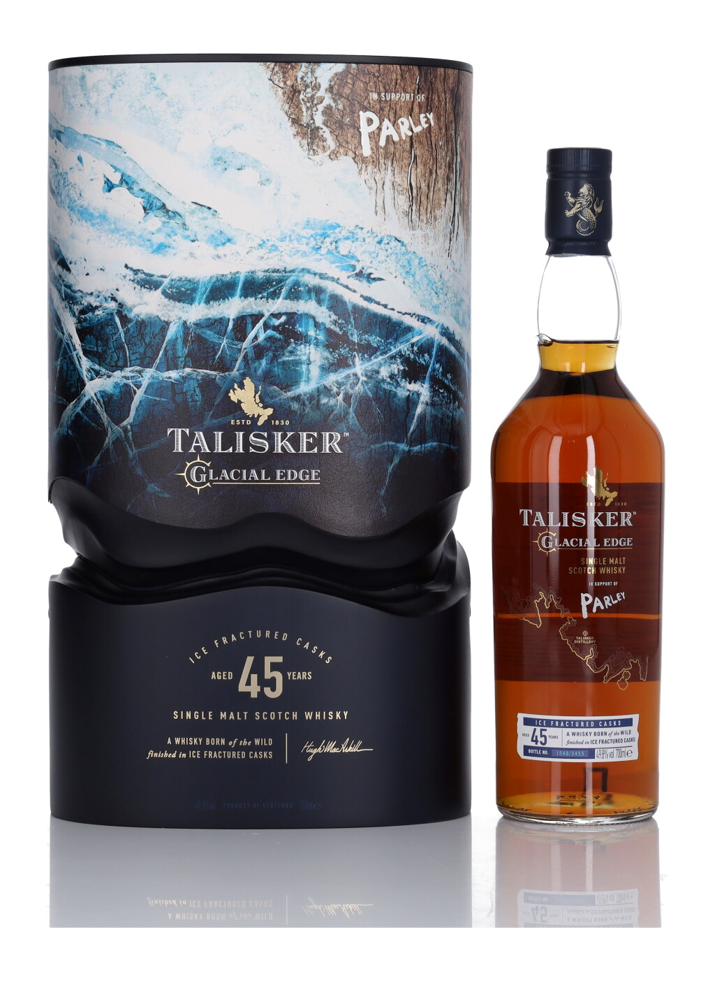 View full screen - View 1 of Lot 101. Talisker Glacial Edge 45 Year Old 49.8 abv NV (1 Bottle 70cl).