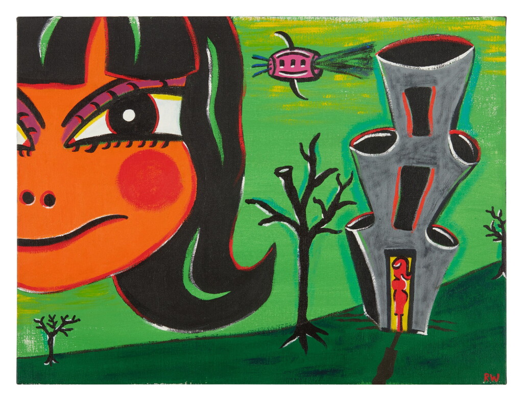 View full screen - View 1 of Lot 1118. RHONDA WALL | A VISIT FROM TROPIC RHONDA.