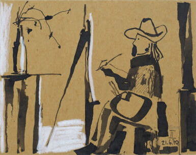 View full screen - View 1 of Lot 83. PABLO PICASSO | LE PEINTRE.