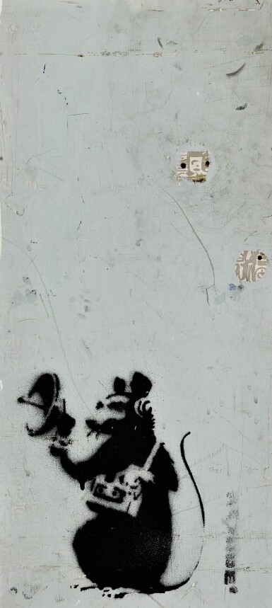 View full screen - View 1 of Lot 517. BANKSY 班克斯 | RADAR RAT 雷達鼠.