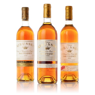 View full screen - View 1 of Lot 7816. Château Rieussec "Vertical" (2 BT).