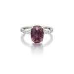 Alexandrite and Diamond Ring