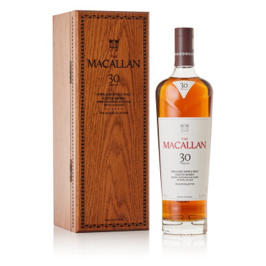 View full screen - View 1 of Lot 9132. The Macallan 30 Year Old Colour Collection 43.0 abv NV (1 BT70).