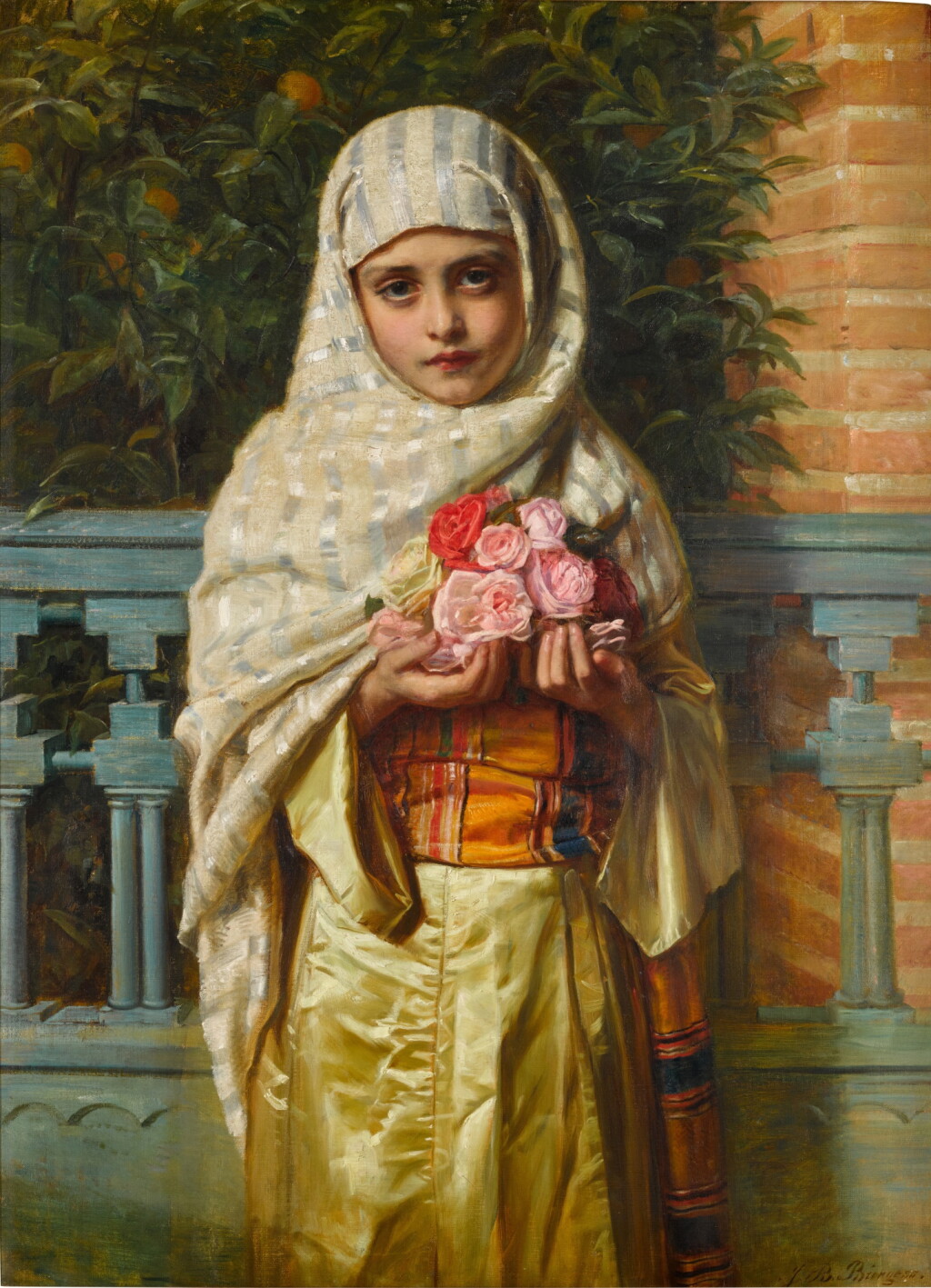 View full screen - View 1 of Lot 508. A Spanish Girl.