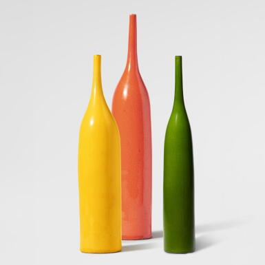 View full screen - View 1 of Lot 260. Three "Bouteille" Vases.