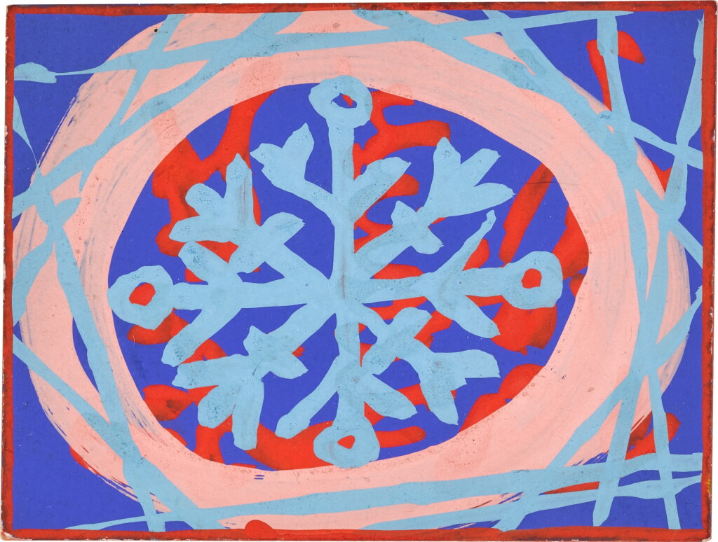 View full screen - View 1 of Lot 287. HOWARD HODGKIN | UNTITLED (CHRISTMAS CARD).