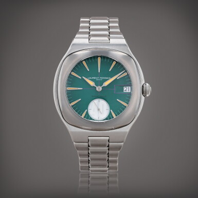View full screen - View 1 of Lot 482. 'Serie Atelier V', limited edition Montre bracelet en titane avec date | Titanium wristwatch with date and bracelet Vers 2023 | Circa 2023.