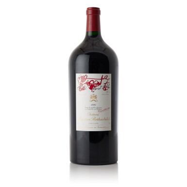 View full screen - View 1 of Lot 6002. Château Mouton Rothschild 1995 (1 IMP).