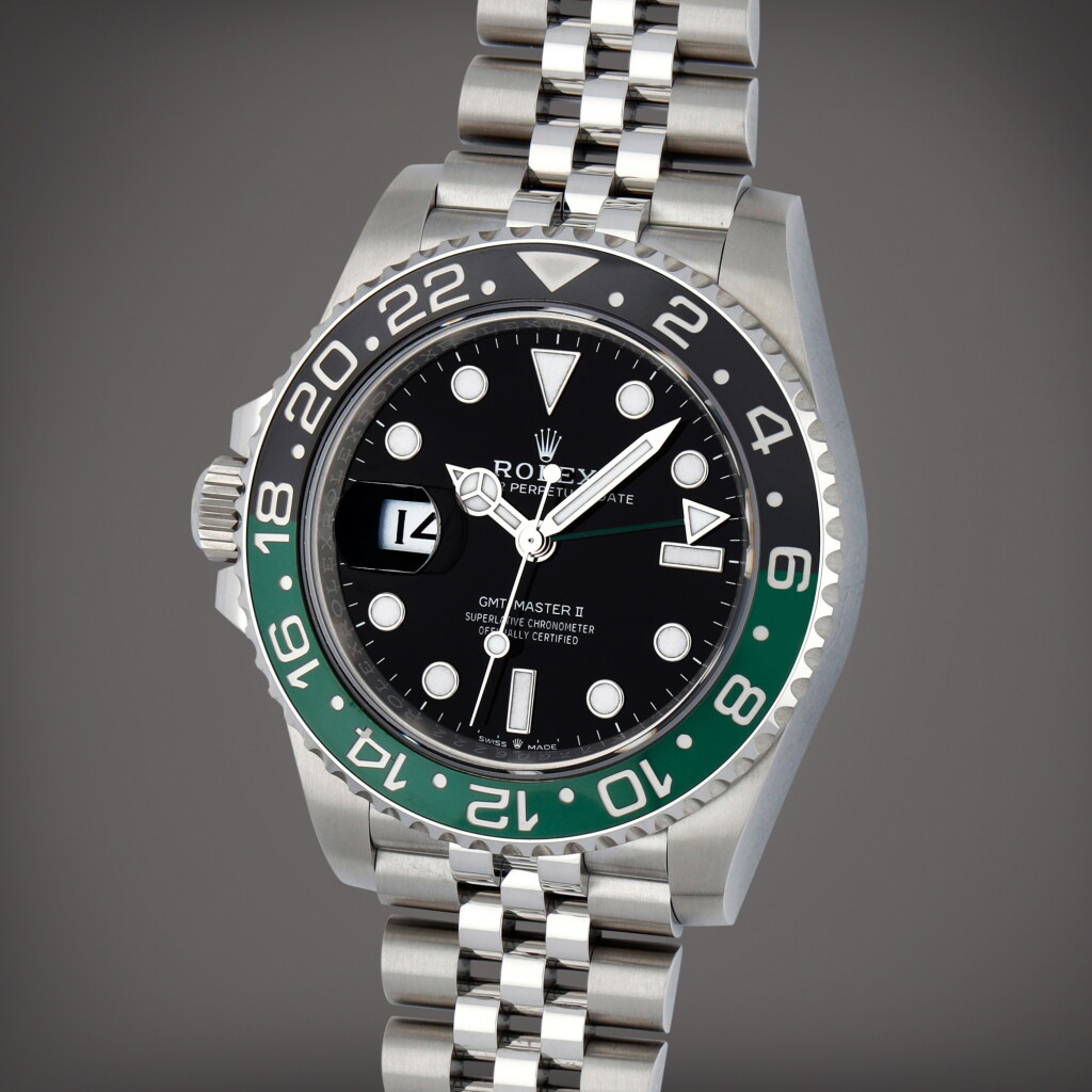 View full screen - View 1 of Lot 1. GMT Master II 'Destro', Reference 126720VTNR | A stainless steel dual time zone wristwatch with date and bracelet | Circa 2022.