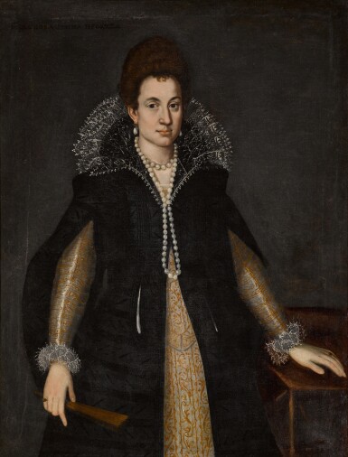 View full screen - View 1 of Lot 16. Portrait of Eleonora Orsini Sforza (1571–1624).