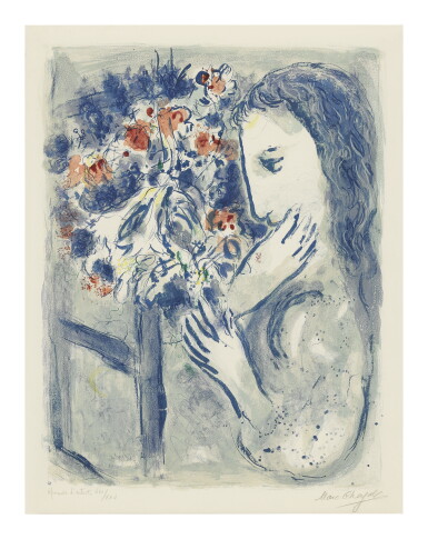 View full screen - View 1 of Lot 20. MARC CHAGALL | WOMAN BY A WINDOW (M. 420).