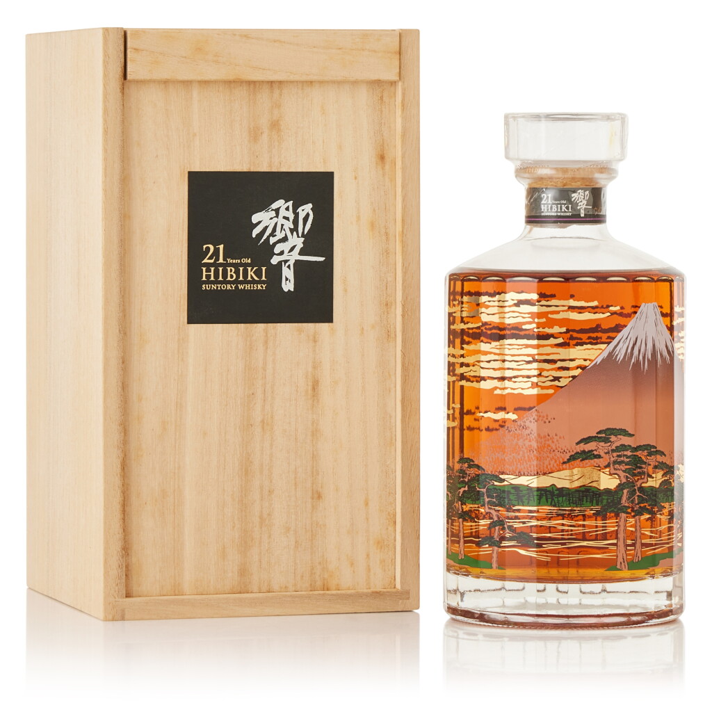 View full screen - View 1 of Lot 9169. 響 Hibiki 21 Year Old Mount Fuji Limited Edition 43.0 abv NV (1 BT70).