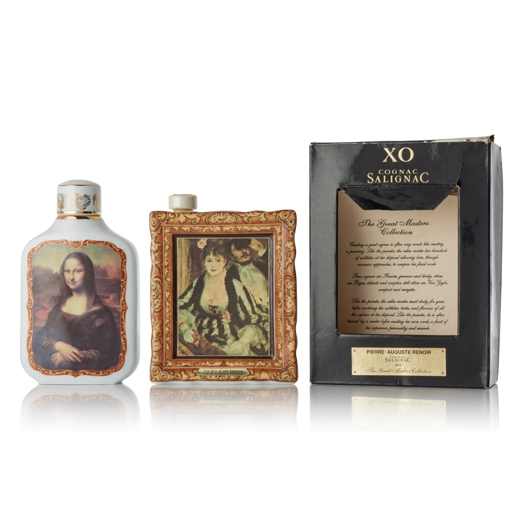 View full screen - View 1 of Lot 6417. Cermmic Bottle Cognac Mixed Lot (2 BT70).