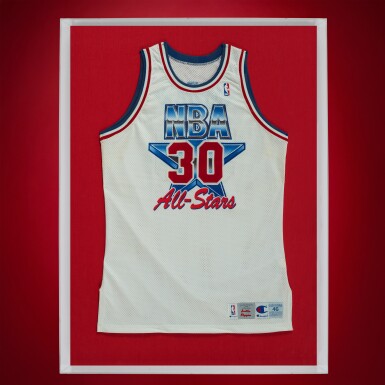 View full screen - View of Scottie Pippen 1992 NBA All-Star Game Worn Jersey.