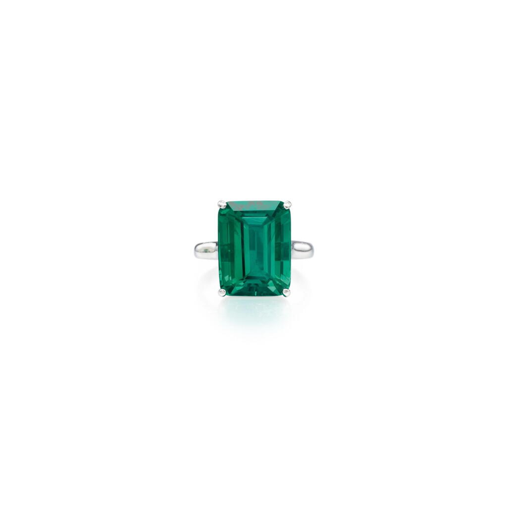 全螢幕檢視 - 查看101Tiffany & Co. | An Exquisite Emerald Ring的1
