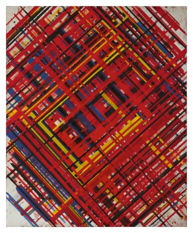 View full screen - View 1 of Lot 645. ED MOSES | GRID #1.