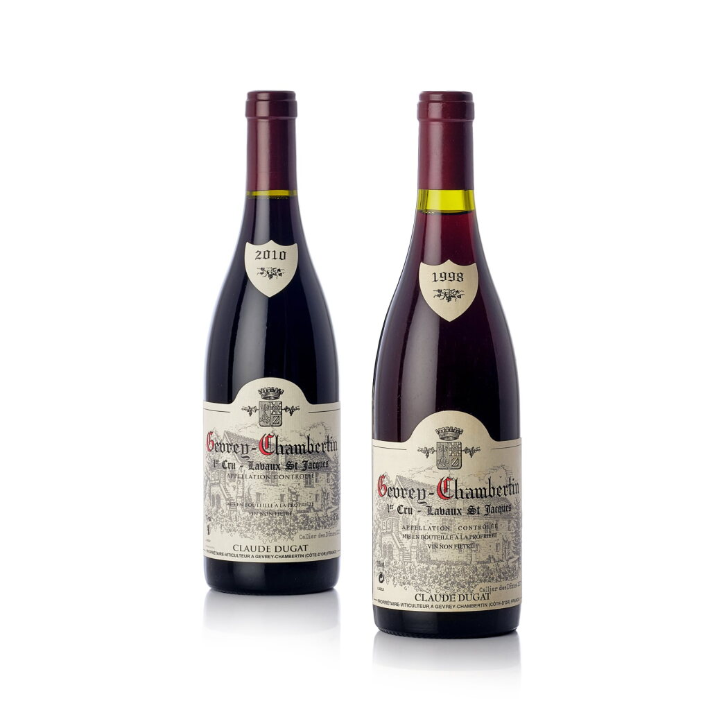 View full screen - View 1 of Lot 8065. Gevrey Chambertin, Lavaux St. Jacques 2010 Claude Dugat (5 BT).
