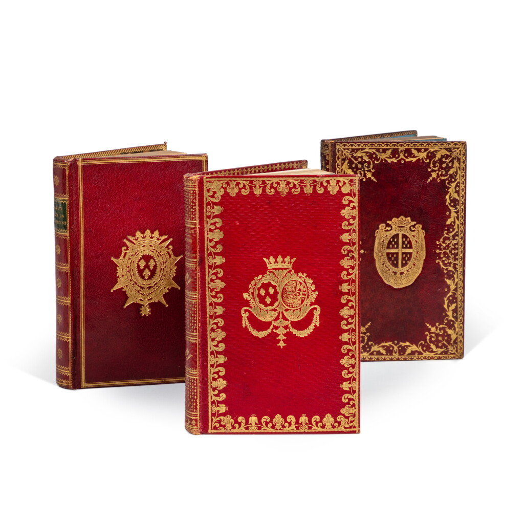 View full screen - View 1 of Lot 503. 3 ouvrages aux armes du duc de Berry, de la duchesse de Berry ou du duc de Choiseul..