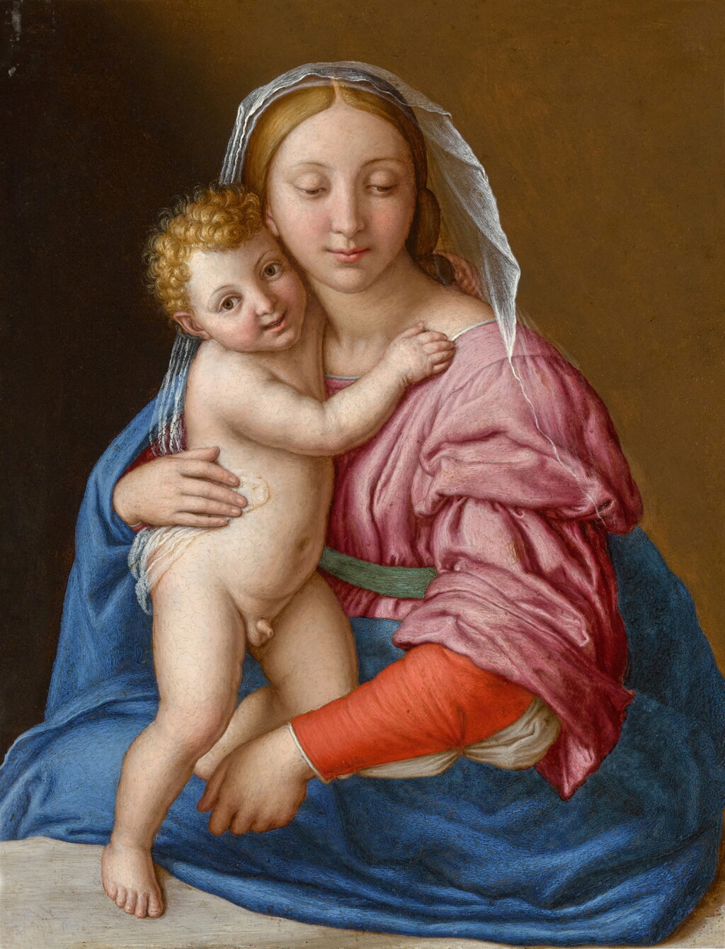 View full screen - View 1 of Lot 4. The Virgin and Child.