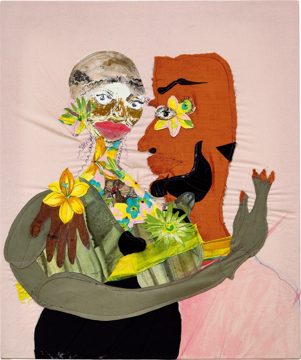 Voir en plein écran - Voir 1 du lot 503. Tschabalala Self 莎芭拉拉·塞爾弗 | Partners 伴侶.