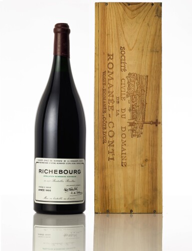 View full screen - View 1 of Lot 6097. Richebourg 1995 Domaine de la Romanée-Conti (1 JM30).