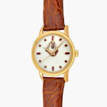 Reference 2481 | A pink gold and ruby-set wristwatch made in homage of King Abd al-Aziz III ibn Saoud of Saudi Arabia | Made in 1955
