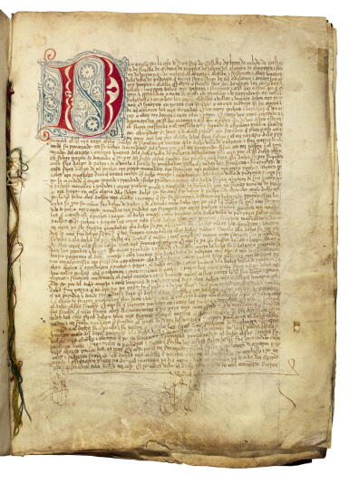 View full screen - View 1 of Lot 4. Carta executoria de hidalguía for Alfonso Sanchez de Sepulveda, Valladolid, 25 May 1405.