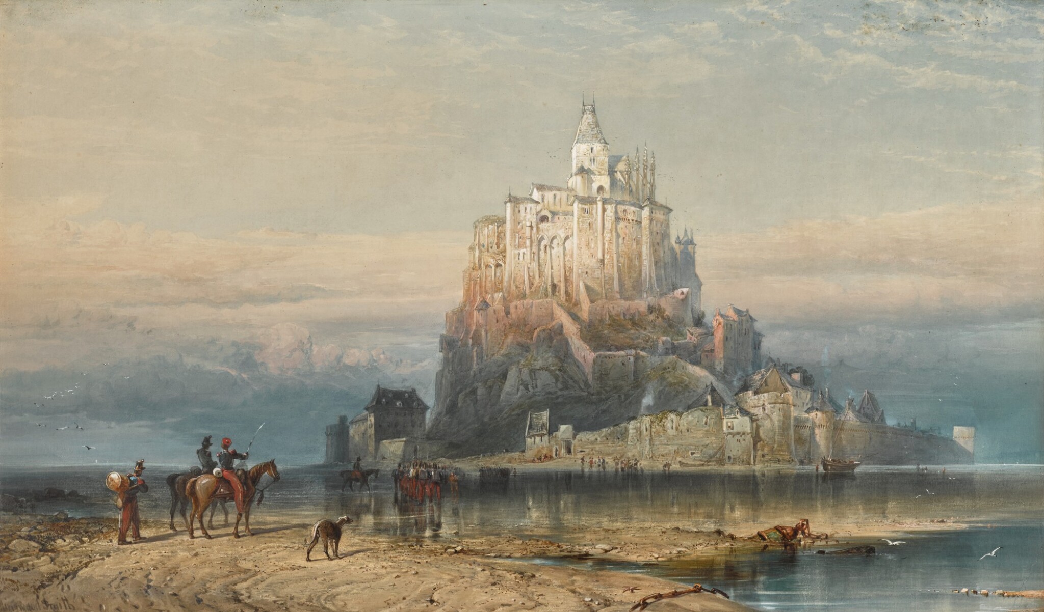 Le Mont-Saint-Michel, Normandy | Old Master and British Works on Paper | 2022 | Sotheby's
