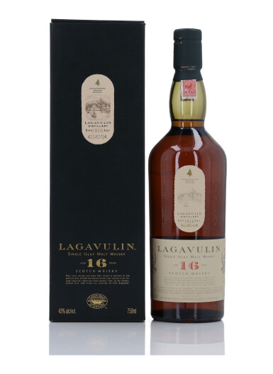 View full screen - View 1 of Lot 210. Lagavulin 16 Year Old 43.0 abv NV (1 Bottle 75cl).