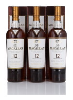 The Macallan 12 Year Old 43.0 abv NV (3 BT 75cl)