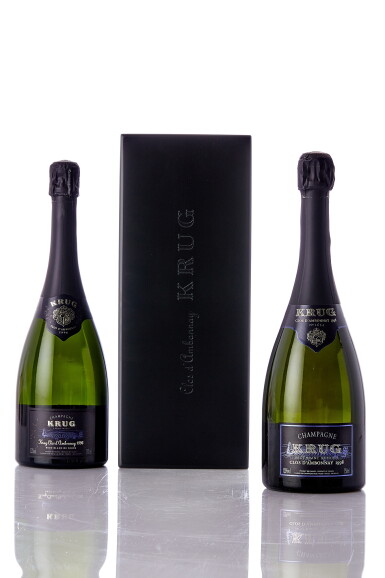 View full screen - View 1 of Lot 7501. Krug, Clos d'Ambonnay 1996 (3 BT).