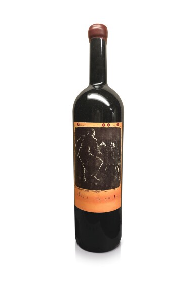 View full screen - View 1 of Lot 44. Sine Qua Non, Heart Chorea, Syrah 2002 (2 MAG).
