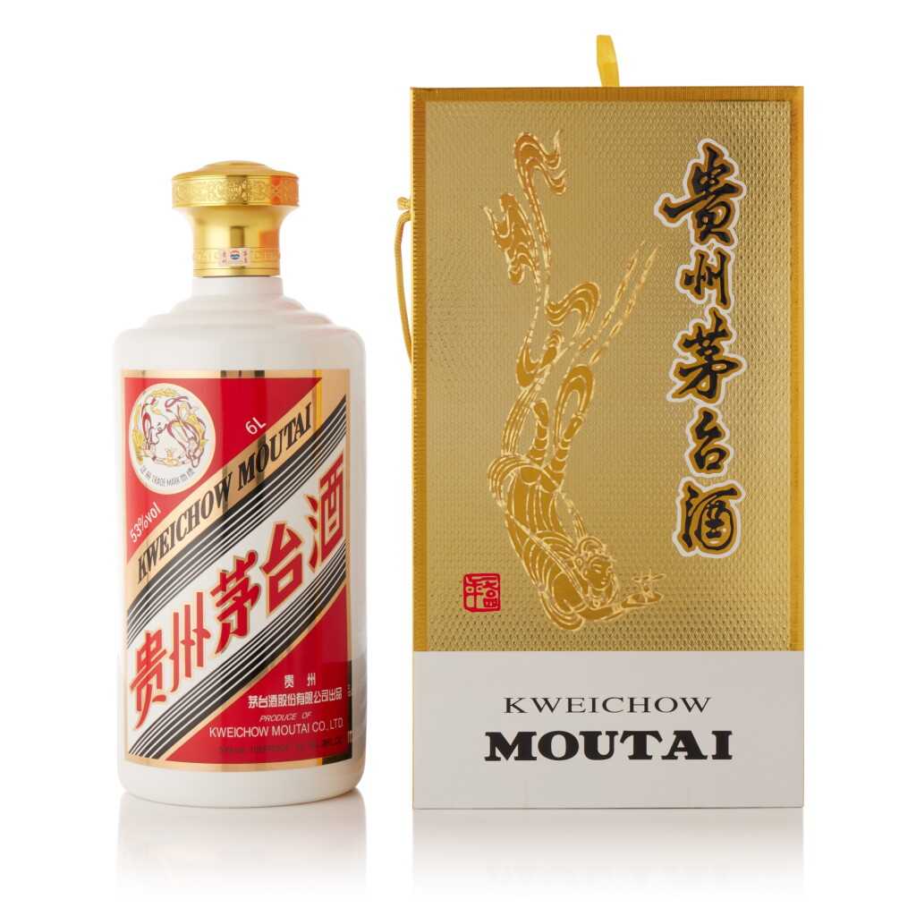 View full screen - View 1 of Lot 5134. 2024年產"飛天牌"貴州茅台酒 Kweichow Flying Fairy Moutai 2024 (1 6LITRs).