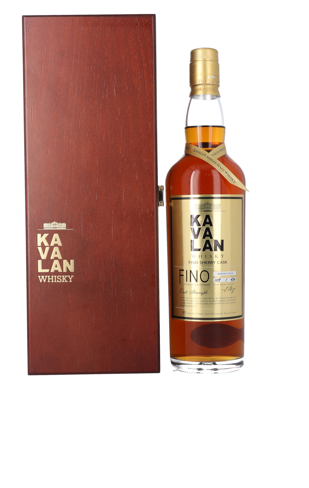 View full screen - View 1 of Lot 5173. Kavanlan Fino Sherry Cask 57.0 abv.